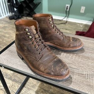 Parkhust Niagara boots Brown Waxy Commander Size 7.5 US men